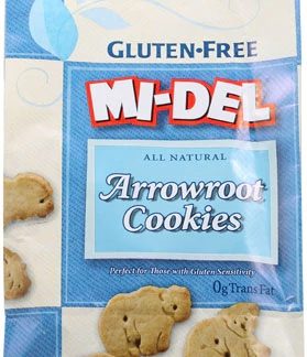 Mi-Del Arrowroot Animal Cookies Gluten Free -- 8 oz