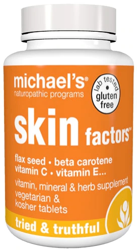 Michael's Naturopathic Programs Skin Factors™ -- 180 Vegetarian Tablets