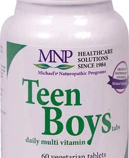 Michael's Naturopathic Programs Teen Boys Tabs Daily Multivitamin -- 60 Vegetarian Tablets