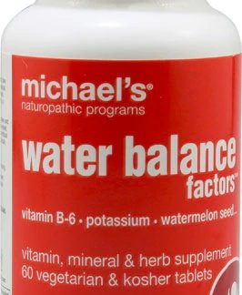 Michael's Naturopathic Programs Water Balance Factors™ -- 60 Vegetarian Tablets