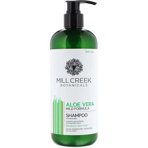 Mill Creek Botanicals Aloe Vera Shampoo Mild Formula -- 16 fl oz