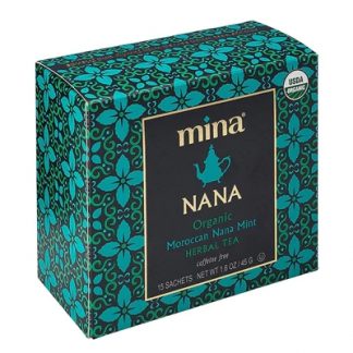 Mina Organic Moroccan Nana Mint Herbal Tea Nana -- 15 Sachet