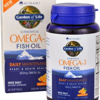Minami Nutrition Supercritical Omega-3 Fish Oil Orange -- 60 Softgels