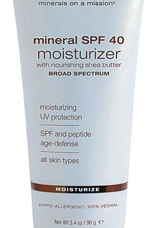 Mineral Fusion Mineral SPF 40 Facial Moisturizer -- 3.4 oz