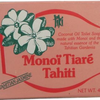 Monoi Tiare Tahiti Toilet Bar Soap Tahitian Jasmine Coconut Oil -- 4.55 oz