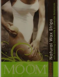 Moom Express Pre Wax Strips For Legs And Body -- 20 Strips