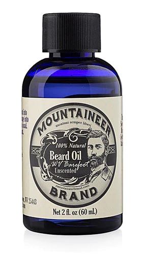 Mountaineer Brand Beard Oil WV Barefoot Unscented -- 2 fl oz
