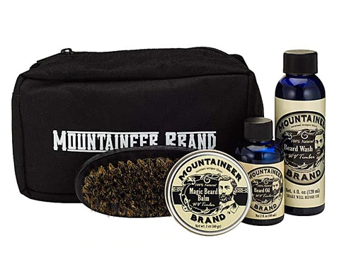 Mountaineer Brand Complete Beard Care Travel Kit WV Timber -- 1 Kit