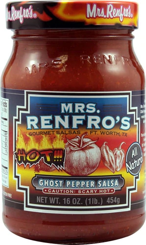 Mrs. Renfro's Gourmet Salsas Ghost Pepper Salsa -- 16 oz