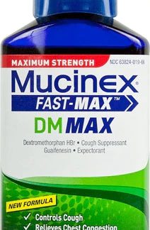 Mucinex Maximum Strength Fast-Max™ DM Max Cough & Chest Congestion For Ages 12+ -- 6 fl oz