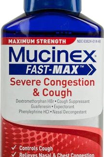 Mucinex Maximum Strength Fast-Max™ Severe Congestion & Cough For Ages 12+ -- 6 fl oz
