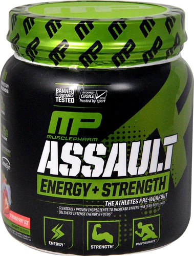 MusclePharm Assault Sport™ Strawberry Ice -- 30 Servings