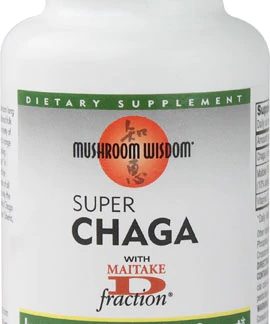 Mushroom Wisdom Super Chaga -- 120 Vegetarian Tablets