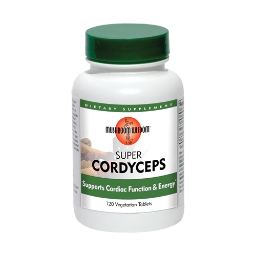 Mushroom Wisdom Super Cordyceps -- 120 Vegetarian Tablets