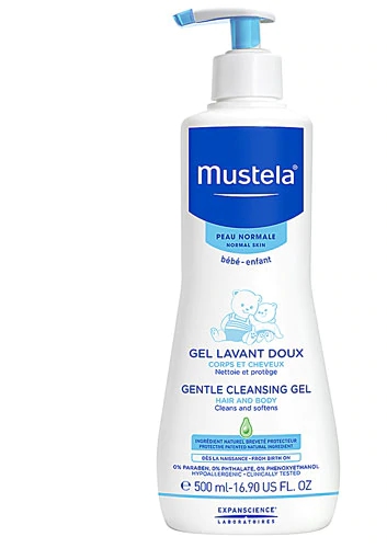 Mustela Hair and Body Gentle Cleansing Gel -- 16.9 fl oz