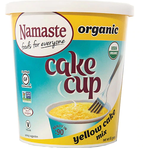 Namaste Foods Organic Cake Cup Mix Gluten Free Yellow Cake -- 1 Cup