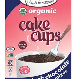 Namaste Foods Organic Cake Cup Mix Packs Gluten Free Dark Chocolate -- 4 Packs