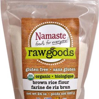 Namaste Foods Raw Goods Organic Brown Rice Flour -- 24 oz
