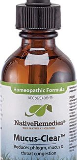 Native Remedies Mucus-Clear™ Homeopathic Formula -- 2 fl oz