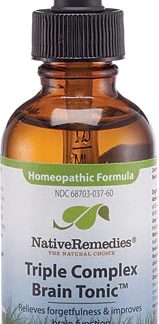 Native Remedies Triple Complex BrainTonic™ Homeopathic Formula -- 2 fl oz