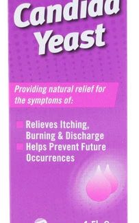 NatraBio Candida Yeast -- 1 fl oz