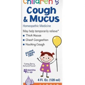 NatraBio Children's Cough & Mucus Yummy Berry -- 4 fl oz