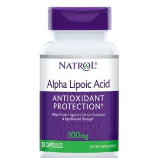 Natrol Alpha Lipoic Acid -- 300 mg - 50 Capsules