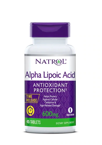 Natrol Alpha Lipoic Acid Time Release -- 600 mg - 45 Tablets