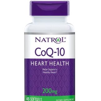 Natrol CoQ-10 -- 200 mg - 45 Softgels
