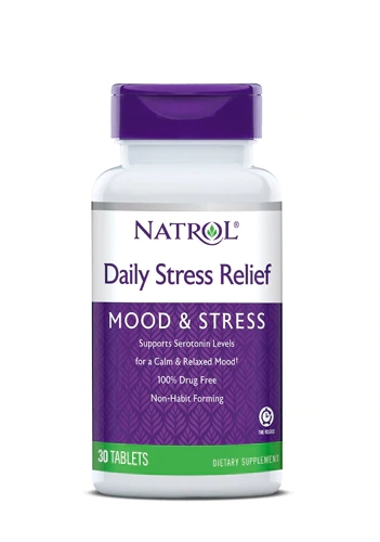 Natrol Daily Stress Relief -- 30 Tablets