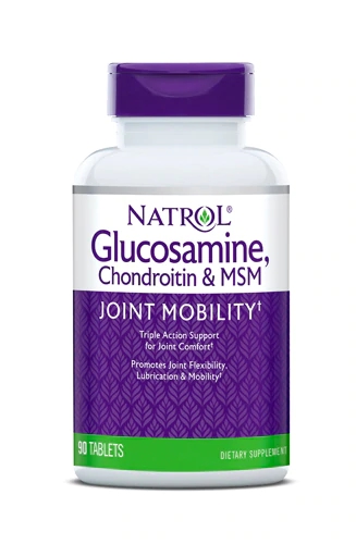 Natrol Glucosamine Chondroitin and MSM -- 90 Tablets