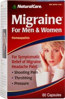 Natural Care Migraine -- 60 Capsules