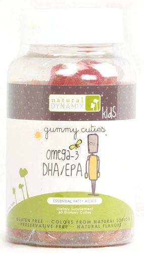 Natural Dynamix Omega 3 DHA/EPA Kids Gummies -- 60 Gummies