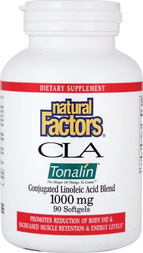 Natural Factors CLA Tonalin® -- 1000 mg - 90 Softgels