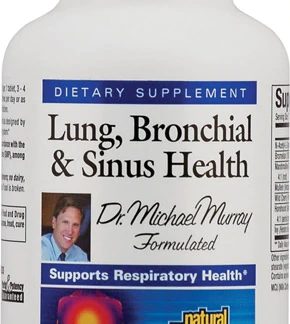 Natural Factors Lung Bronchial & Sinus Health -- 90 Tablets