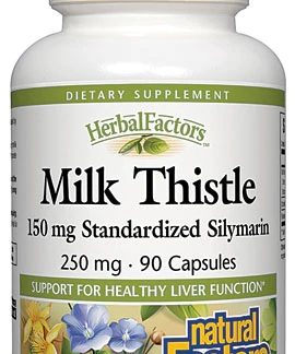 Natural Factors Milk Thistle Extract -- 250 mg - 90 Capsules