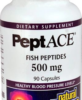Natural Factors PeptACE® Fish Peptides -- 500 mg - 90 Capsules