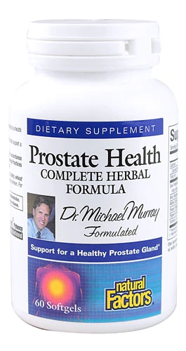 Natural Factors Prostate Health -- 60 Softgels