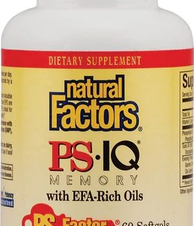 Natural Factors PS-IQ® Memory -- 60 Softgels