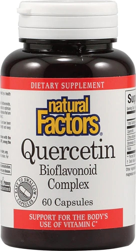 Natural Factors Quercetin Bioflavonoid Complex -- 60 Capsules