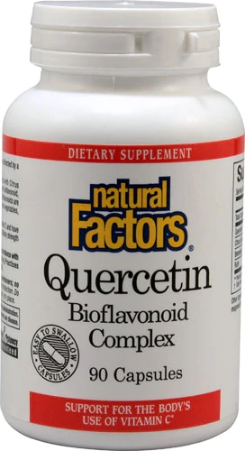 Natural Factors Quercetin Bioflavonoid Complex -- 90 Capsules
