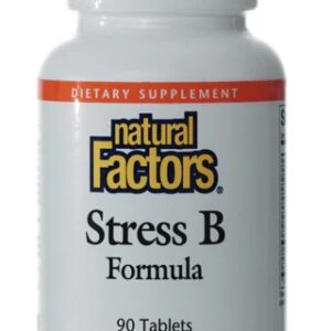 Natural Factors Stress B Formula Plus 1000 mg Vitamin C -- 90 Tablets