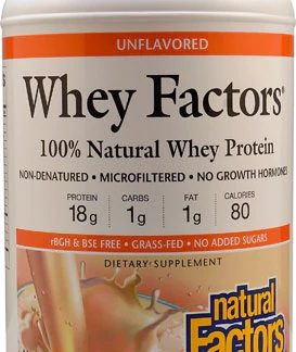 Natural Factors Whey Factors® Unflavored -- 2 lbs