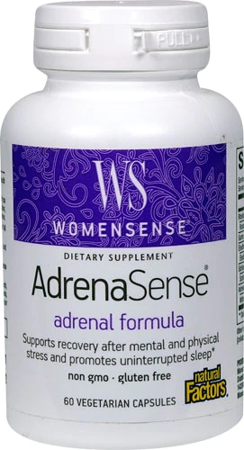 Natural Factors WomenSense™ AdrenaSense® -- 60 Vegetarian Capsules