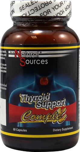 Natural Sources Thyroid Support Complex -- 60 Capsules