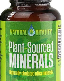 Natural Vitality Plant-Sourced Minerals -- 60 Capsules
