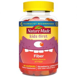 Nature Made Kids First® Fiber Gummies Assorted Fruit -- 60 Gummies