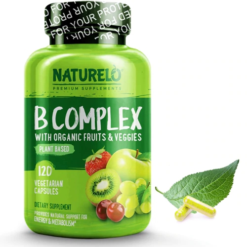 NATURELO B Complex -- 120 Vegetarian Capsules