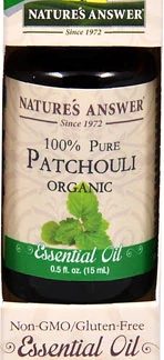 Nature's Answer 100% Pure Organic Essential Oil Patchouli -- 0.5 fl oz