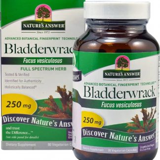 Nature's Answer Bladderwrack -- 250 mg - 90 Vegetarian Capsules